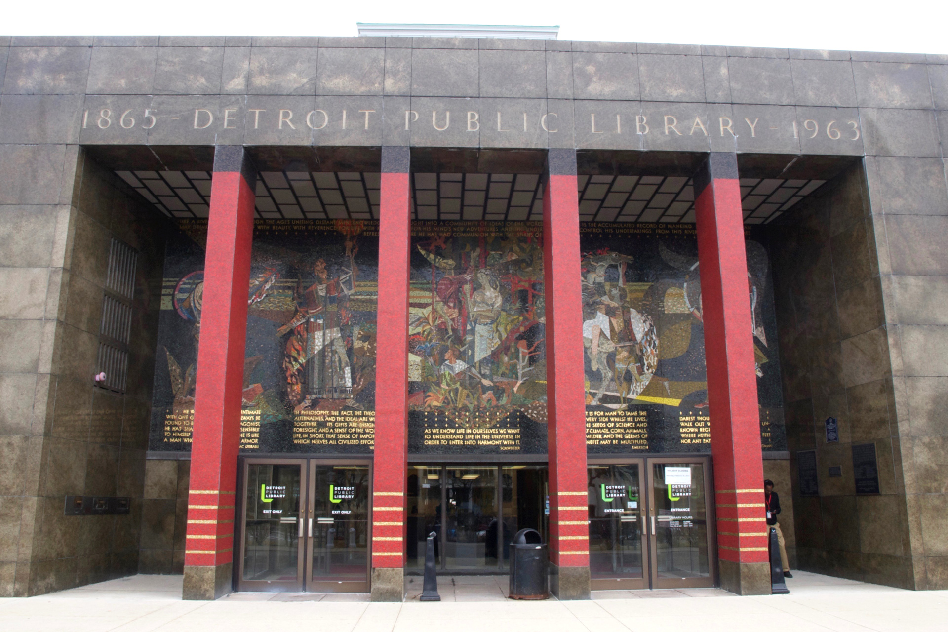buchstabenplus, Detroit, library
