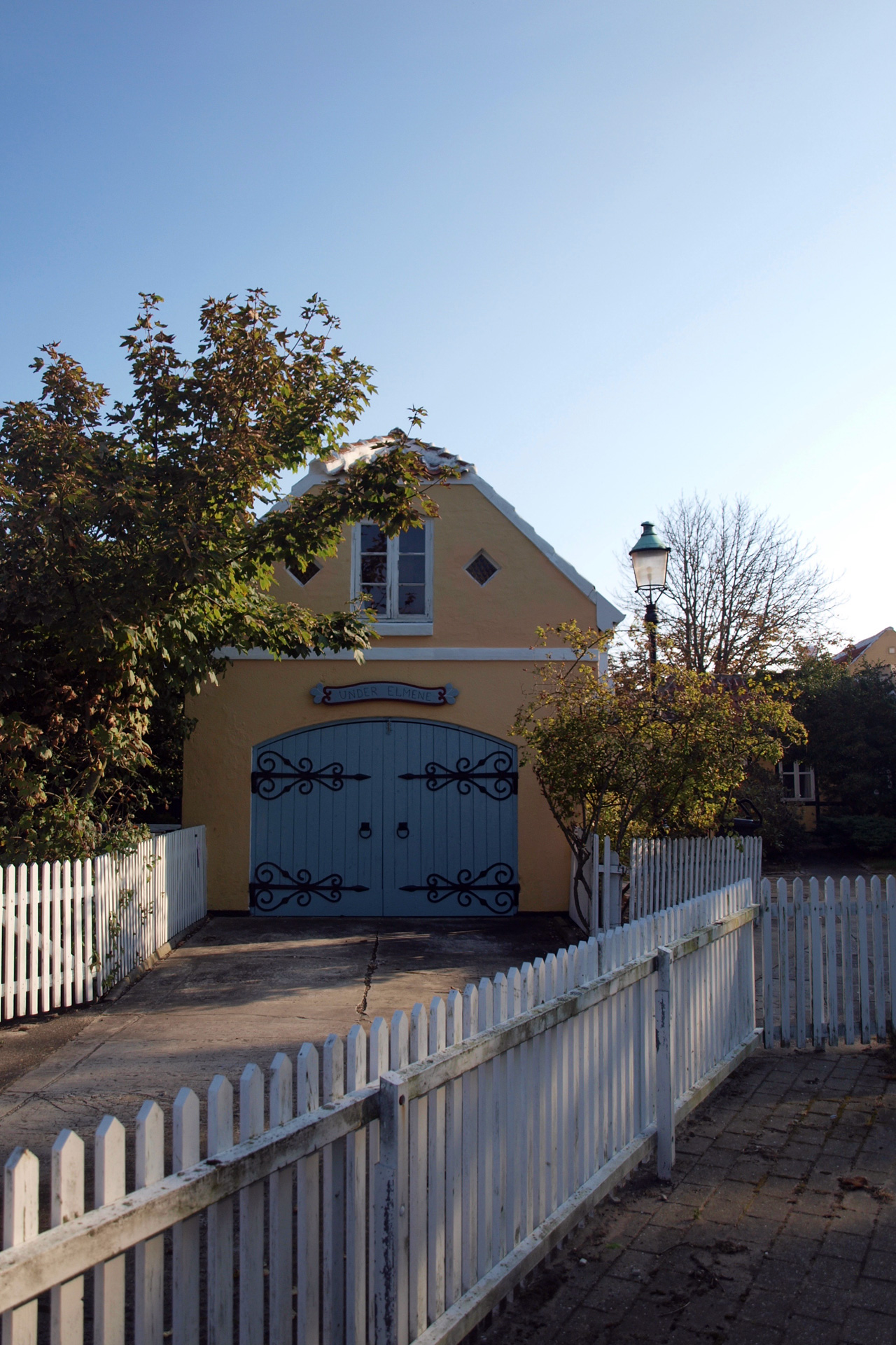 buchstabenplus in Skagen: typisches Skagenhaus